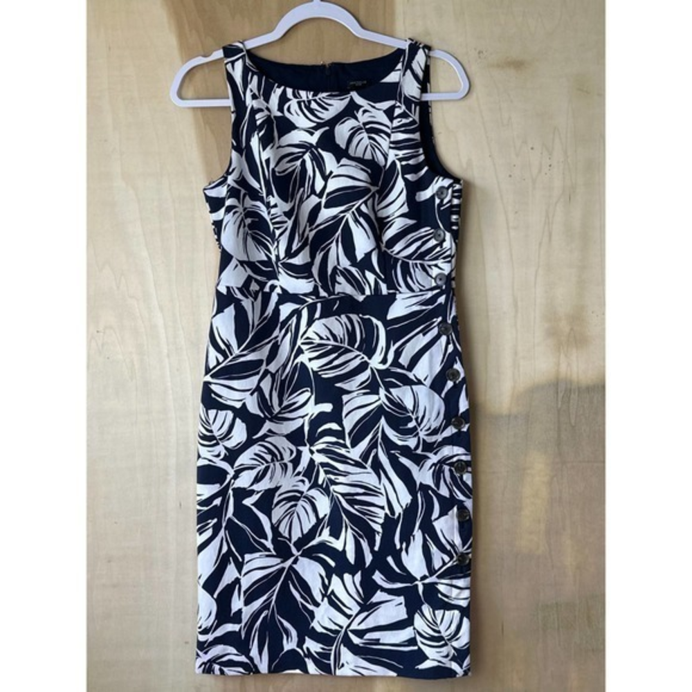 Ann Taylor Dress Womens 6 Petite‎ Floral